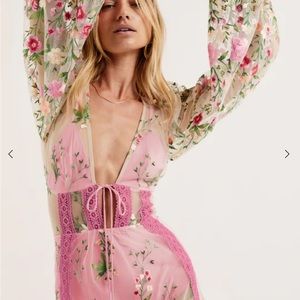 For Love & Lemons Luna Maxi Dress